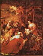 Peter Paul Rubens The Adoration of the kings oil painting reproduction